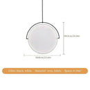 Axyaa Nordic Minimalist Chandelier for Restaurant Living Room Dining Bar Counter