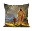 Retro Oil Painting Christmas Pillowcase - Axyaa Nativity Cushions Case Jesus Christ Print Throw Pillows Case