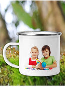 Axyaa Custom Enamel Mug - 350ml Personalized Office Cup with Logo and Text