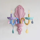 Axyaa Crystal Chandelier: Nordic Princess Girl's Room Lighting