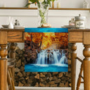 Autumn Maple Table Runner for Dining & Kitchen Decor by Axyaa