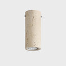 Axyaa Yellow Marble LED Ceiling Light Warm for Small Spaces