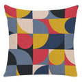 Axyaa Geometric Pattern Linen Pillowcase 45*45cm