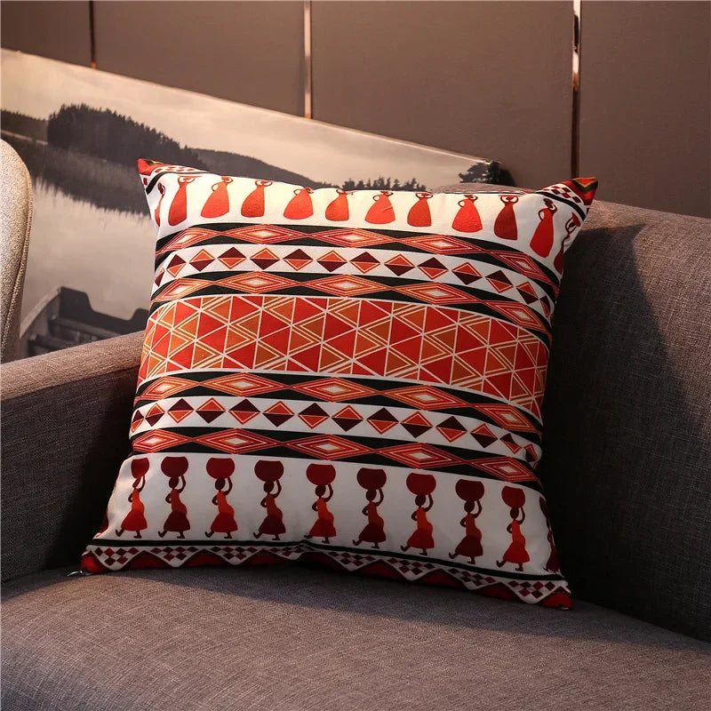 Axyaa Vintage Turkish Bohemia Pillowcase Cover Ethnic Persian Pattern