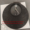 Axyaa Black Cave Stone LED Wall Lamp