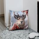 Axyaa Nordic Animal Cartoon Print Cushion Cover for Stylish Sofa Decor