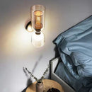 Clear Glass Wall Light Bathroom Bedroom Sconce, Axyaa Modern Lighting Fixture E27 G9 Bulb