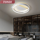 Axyaa LED Ceiling Light Modern Round Living Dining Kitchen Chandelier