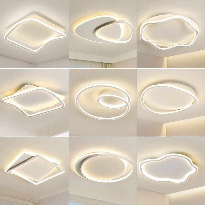 Axya LED Ceiling Chandelier: Modern Lighting Fixture for Home Decor in Living Room, Bedroom, Kitchen.