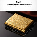 Axya Gold Cigarette Box - Waterproof Metal Case, Sealed Smoking Accessories