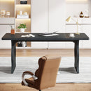 Axyaa 63" Executive Desk: Spacious Computer & Gaming Table for Home Office