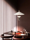 Nordic UFO Pendant Light for Dining Bar Living Room, Axyaa Designer Hanging Lamp
