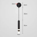 Axyaa Copper Bedside Wall Spotlight: Modern Luxury Reading Lamp
