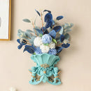 Axyaa Resin Angel Wall Vase: Ancient Mural Decor for Home Living Room Walls