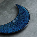 Axyaa Moon Plate Set: Retro Japanese Style Ceramic Sushi Dishes, Personalized and Special-shaped.
