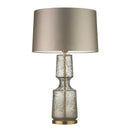 Axyaa Crystal Glass Bottle Table Lamp: Modern LED Lighting for Bedroom and Study