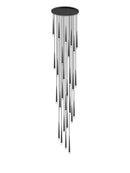 Axyaa Modern LED Staircase Chandelier for Loft Living Room