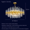 Axyaa Luxury Crystal Chandelier for Villa - Elegant & Simple for Living Room, Dining Room, Bedroom