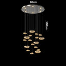 Axyaa Modern LED Pendant Chandelier Light for Living and Dining Room