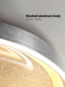 Axyaa Modern Round Ceiling Lamp: Minimalist LED Lighting for Living, Dining & Master Bedrooms