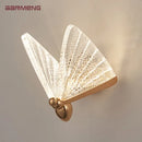 Axyaa Butterfly LED Wall Lamp: Nordic Modern Sconces for Home Decor & Indoor Lighting
