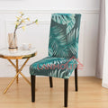 Axyaa Elastic Printed Chair Cover - Four Season Slipcover for Home, Restaurant, Kitchen