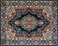 Axyaa Retro Style Large Rug - Modern Short Pile European Design for Home Decor