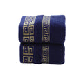 Axyaa 2pcs Towel Set: 35x75cm Face Hand Towels & 70x140cm Big Bath Shower Towel
