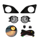 Axyaa LED Angel Eyes Fog Lamps with Halogen DRL for Toyota Corolla Altis 2008-2010