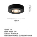 Axyaa 10W Ultra Thin LED Downlight Ceiling Light COB Spotlight for Display Cabinet Wine Cabinet