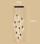 Axyaa Modern LED Pendant Chandeliers for Indoor Lighting