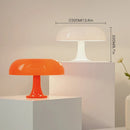 Yellow Mushroom Lamp Axyaa - Modern Retro Lighting for Aesthetic Room Decor