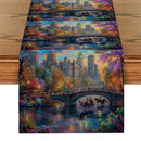 Axyaa Farmhouse Dining Table Runner Set for Party Table Decor and Home Interiors