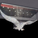 Axyaa Modern Eagle Crystal Pendant Lamp for Elegant Living Room