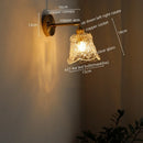 Axyaa Modern Glass LED Wall Lights for Home Decor