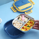 Axyaa Kids Insulated Stainless Steel Bento Box with Sections