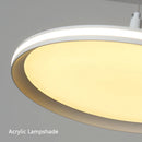 Axyaa Modern UFO Chandelier Swing Arm Pendant Lamp for Dining Room, Living Room, Bar