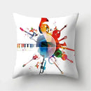 Axyaa Musical Note Cushion Cover for Home Decor - 40/45/50cm Pillowcase for Living Room
