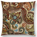 Axyaa Boho Paisley Floral Navajo Geometric Fantasy Pillowcase Suite.