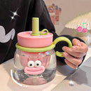 Axyaa Kawaii Tea Infuser Bottle 1000ml - Cute Sports Drink Bottle