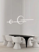 Axyaa Modern Minimalist LED Pendant Lights for Dining Room Chandelier and Kitchen Bar
