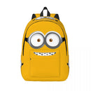 Axyaa Miniones Face Backpack for Kids - Fun & Kawaii Design