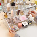 Axyaa Acrylic Cosmetic & Perfume Organizer - Clear Makeup & Eyeshadow Palette Display Stand