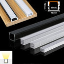 Axyaa U-Shaped LED Aluminum Profile for 5050 5630 Strip Light.