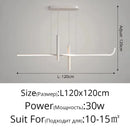Axyaa Modern Minimalist LED Pendant Light for Home Decor and Indoor Lighting