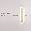 Axyaa Modern Stone Wall Light Sconce for Home Decor & Atmosphere