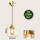 Axyaa Diamond Glass LED Pendant Lamp - Modern Nordic Hanging Lights