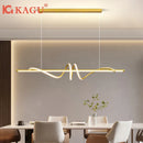Axyaa Modern Black Pendant Lights for Living Room, Dining Table, Kitchen, Office.