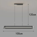 Axyaa LED Chandeliers for Modern Home Decor - Pendant Light Fixtures for Living and Dining Room