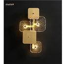 Axyaa Nordic Designer Glass Wall Lamp for Living Room, Bedroom, Dining Room